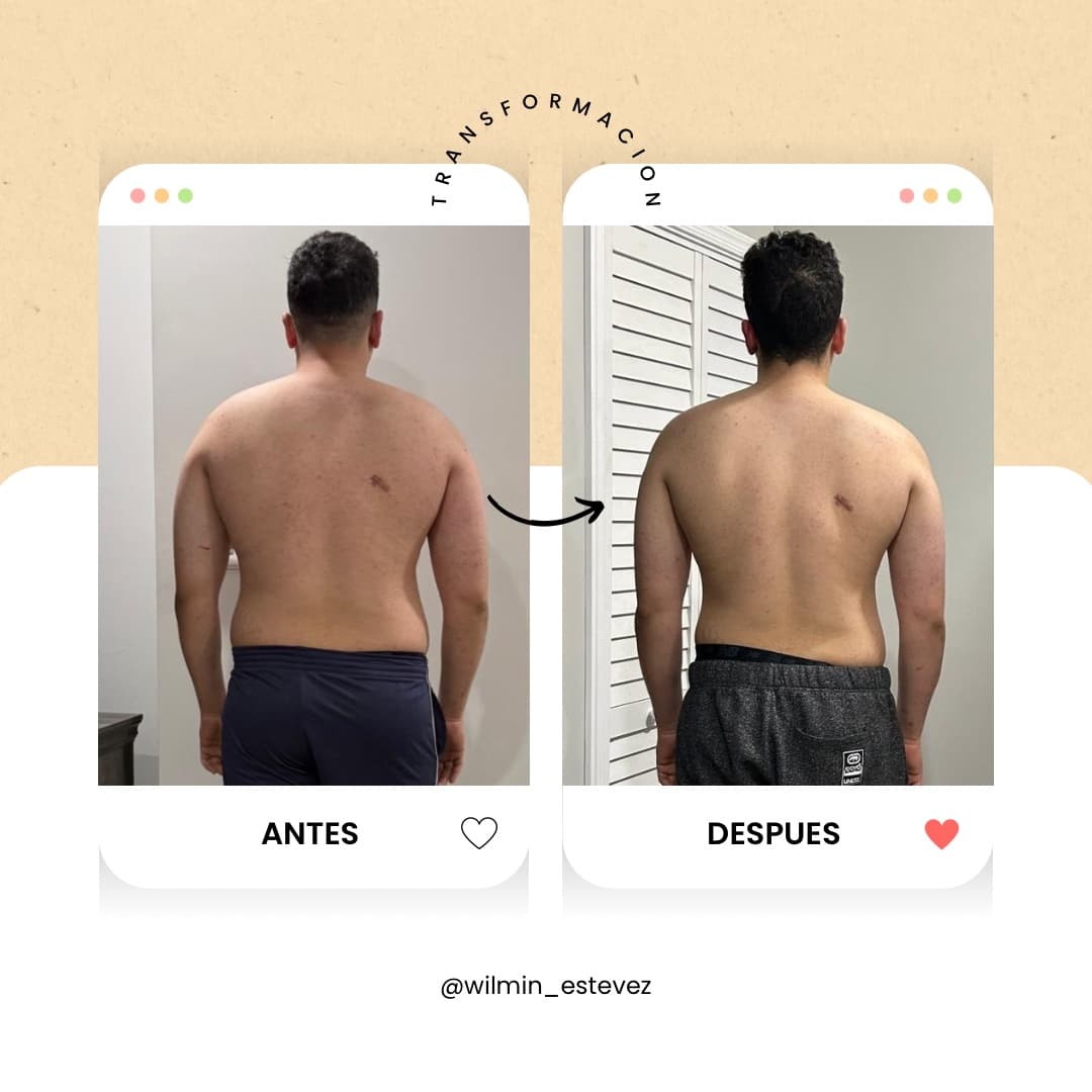 Transformación de Chris con el coaching de Wilmin Estévez